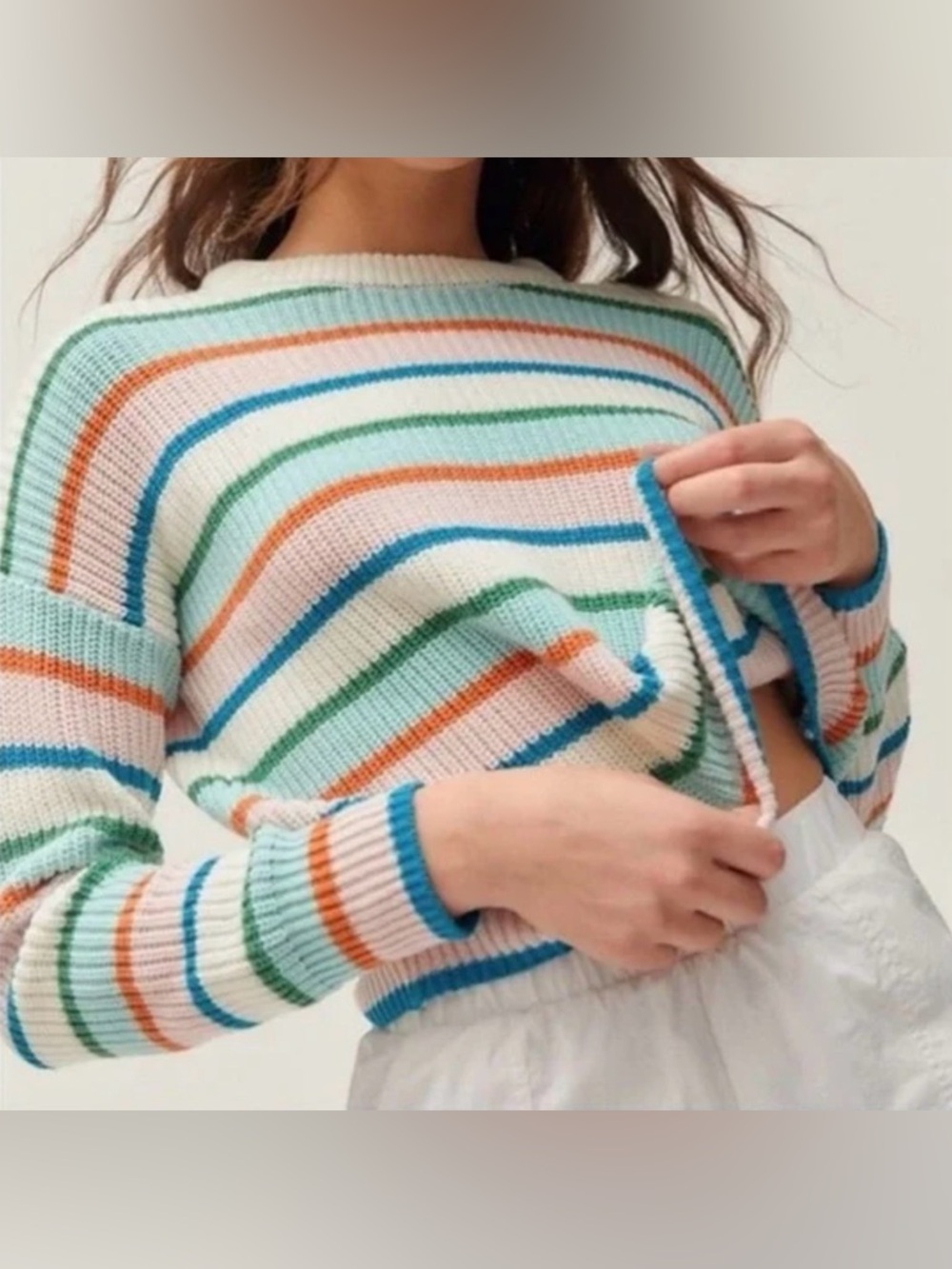 Urban Outfitters Stripes Knit Sweater XS
